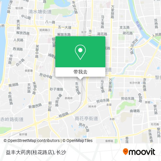 益丰大药房(桂花路店)地图