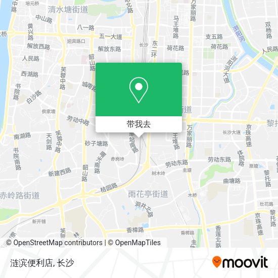 涟滨便利店地图