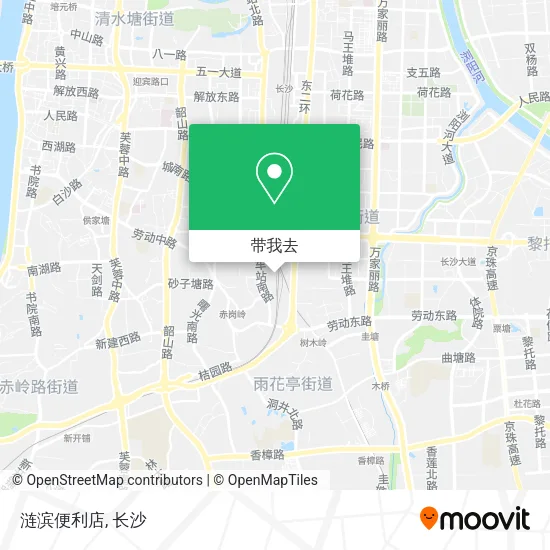 涟滨便利店地图