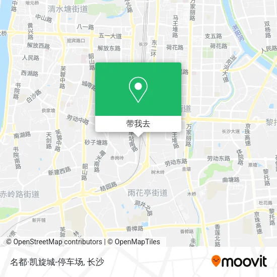 名都·凯旋城-停车场地图