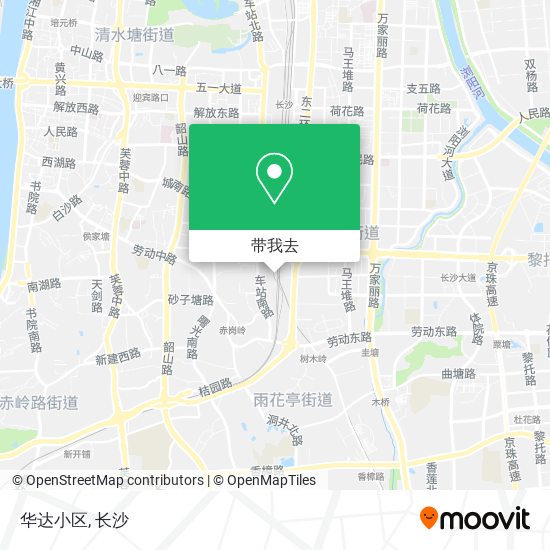 华达小区地图