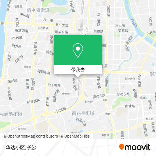 华达小区地图