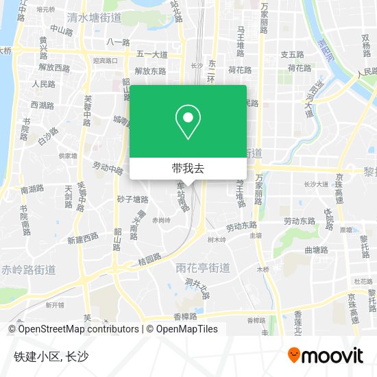 铁建小区地图