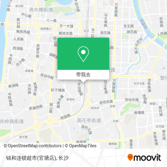 锦和连锁超市(官塘店)地图
