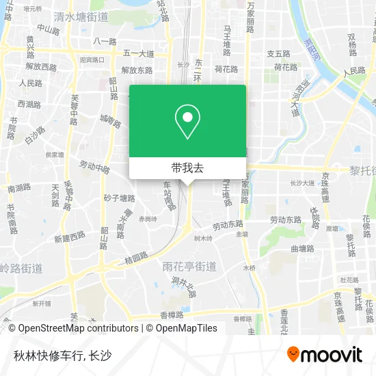 秋林快修车行地图