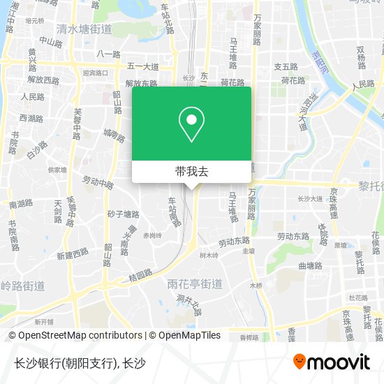 长沙银行(朝阳支行)地图