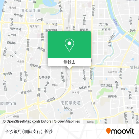 长沙银行(朝阳支行)地图