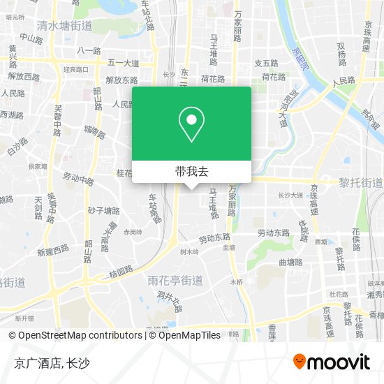 京广酒店地图