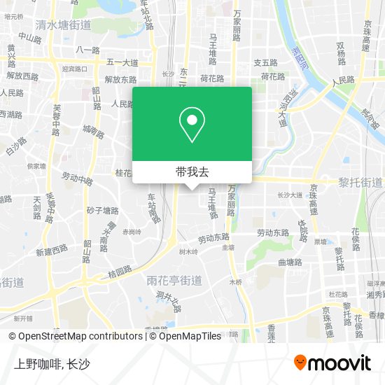 上野咖啡地图