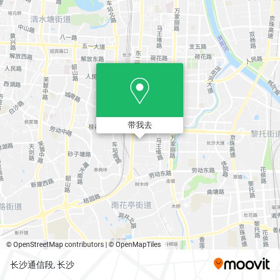 长沙通信段地图
