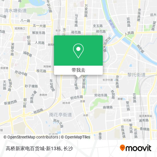 高桥新家电百货城-新13栋地图