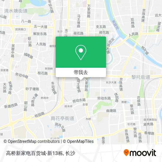 高桥新家电百货城-新13栋地图