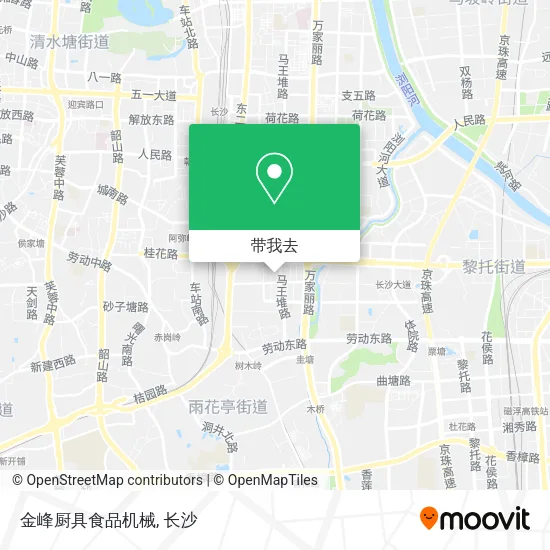 金峰厨具食品机械地图