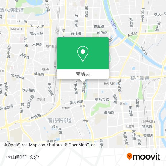蓝山咖啡地图