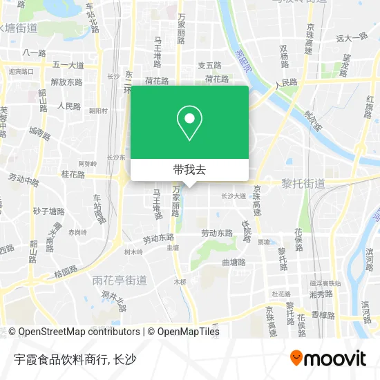 宇霞食品饮料商行地图