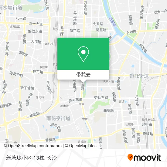 新塘垅小区-13栋地图