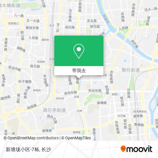 新塘垅小区-7栋地图