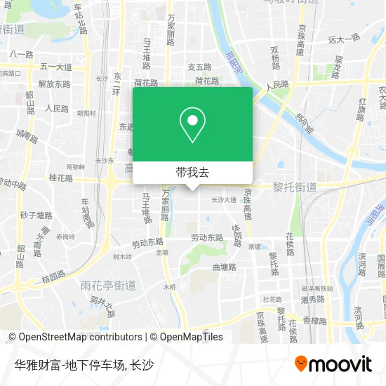 华雅财富-地下停车场地图