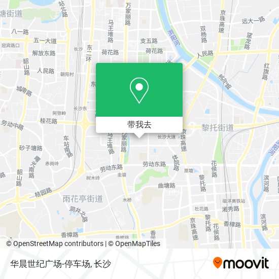华晨世纪广场-停车场地图