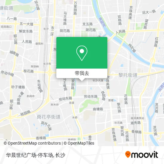 华晨世纪广场-停车场地图
