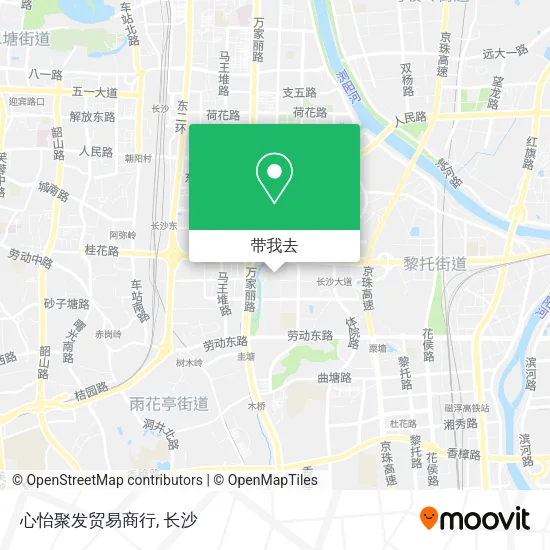 心怡聚发贸易商行地图