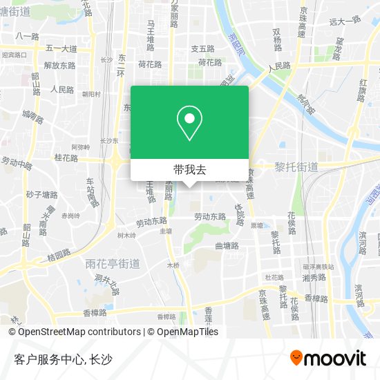 客户服务中心地图