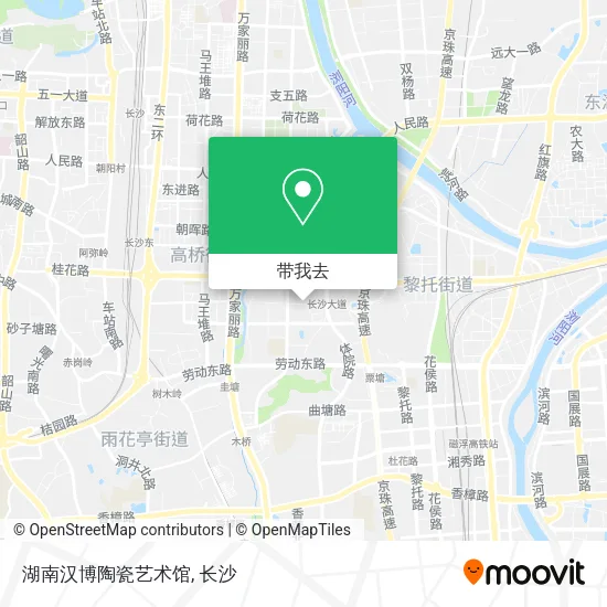 湖南汉博陶瓷艺术馆地图