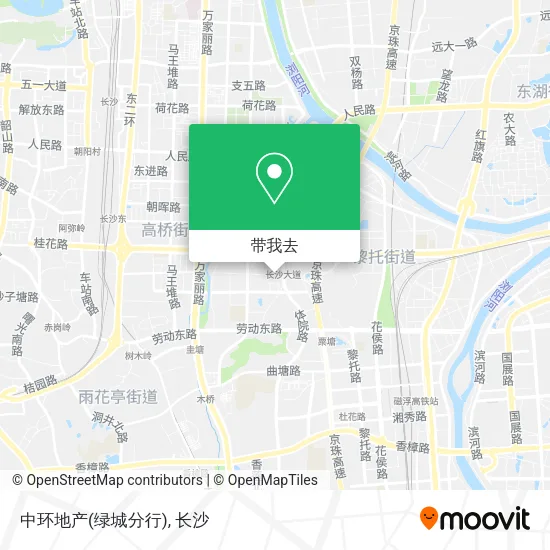 中环地产(绿城分行)地图