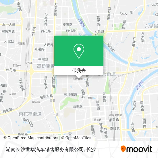 湖南长沙世华汽车销售服务有限公司地图