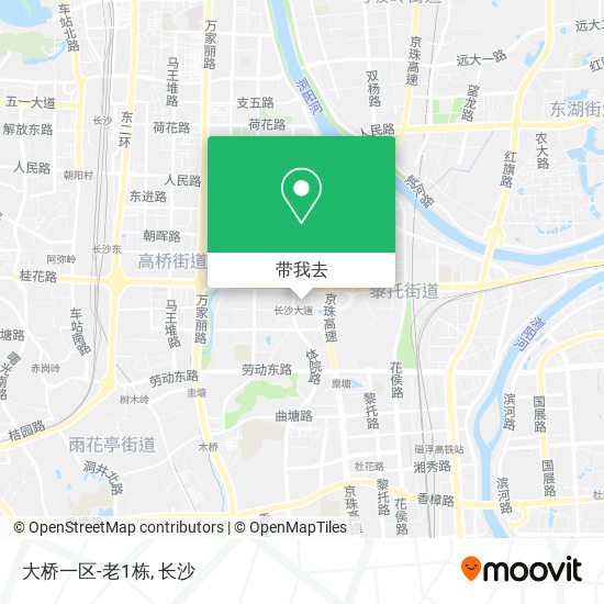 大桥一区-老1栋地图