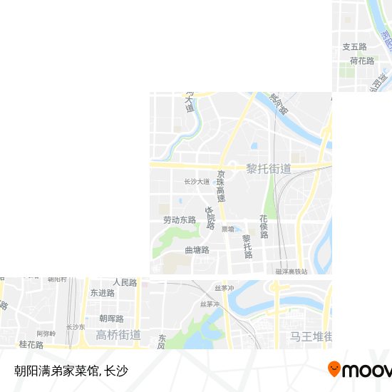朝阳满弟家菜馆地图