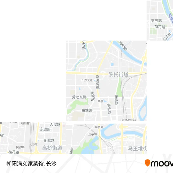朝阳满弟家菜馆地图