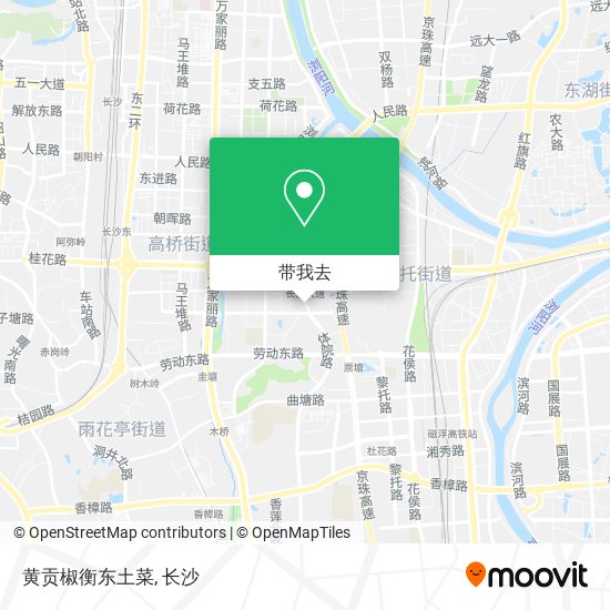 黄贡椒衡东土菜地图