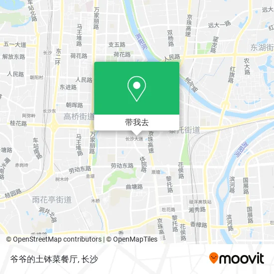 爷爷的土钵菜餐厅地图