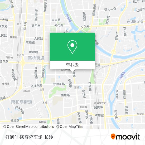 好润佳-顾客停车场地图