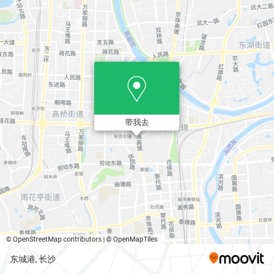 东城港地图