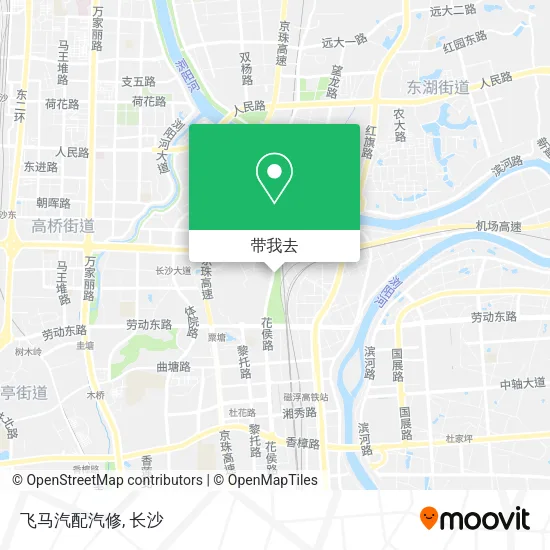 飞马汽配汽修地图