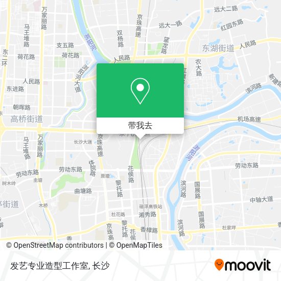 发艺专业造型工作室地图