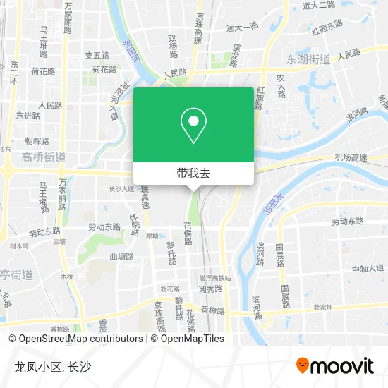 龙凤小区地图