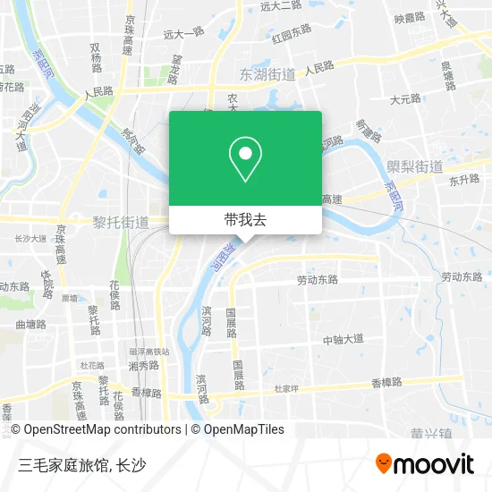 三毛家庭旅馆地图