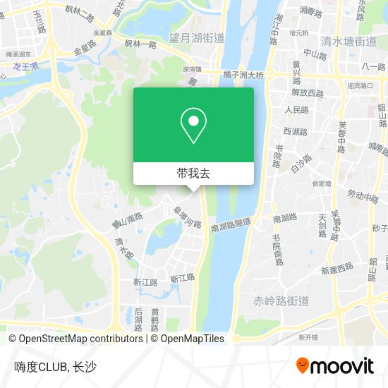 嗨度CLUB地图