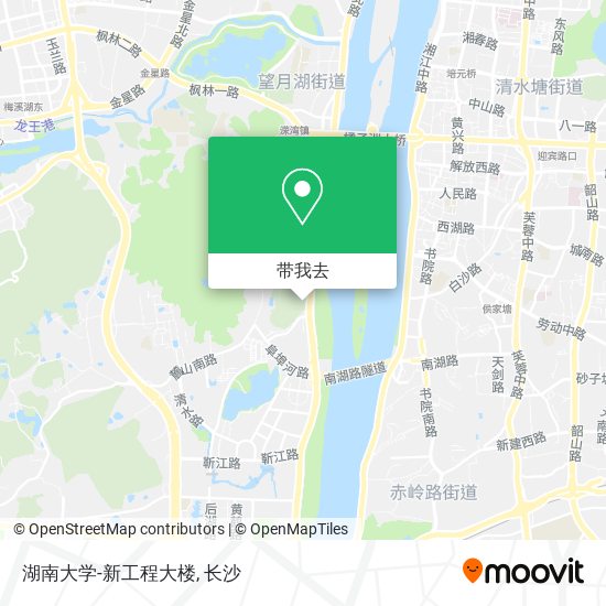 湖南大学-新工程大楼地图