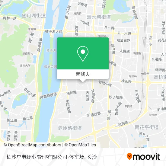 长沙星电物业管理有限公司-停车场地图