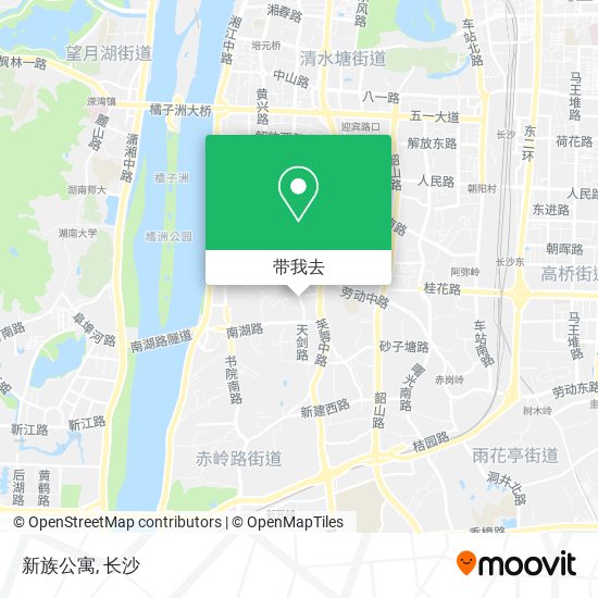新族公寓地图