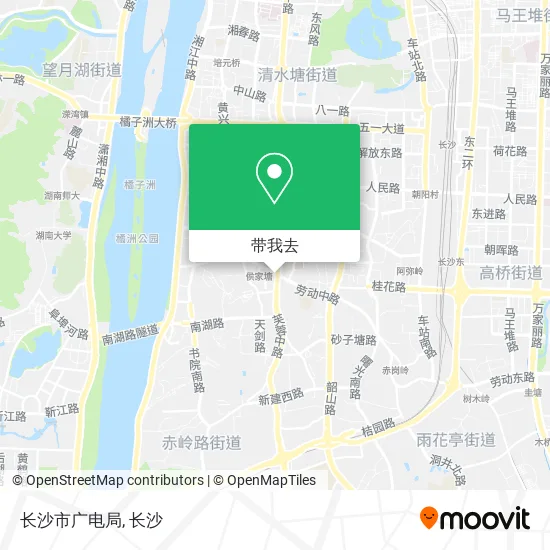 长沙市广电局地图