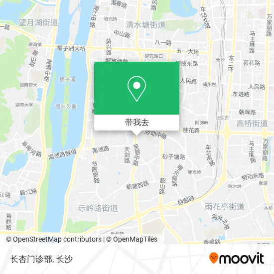 长杏门诊部地图