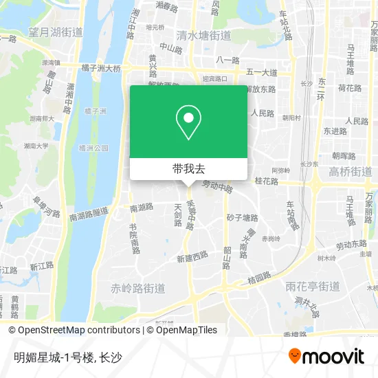 明媚星城-1号楼地图