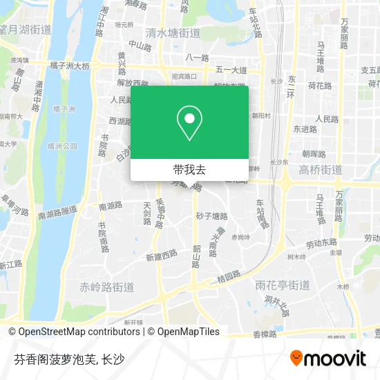 芬香阁菠萝泡芙地图