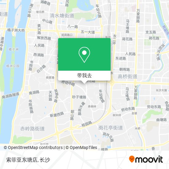 索菲亚东塘店地图