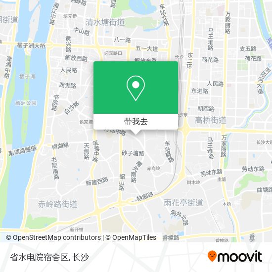 省水电院宿舍区地图